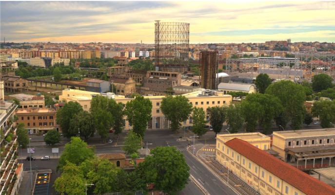 Gazometro, Roma